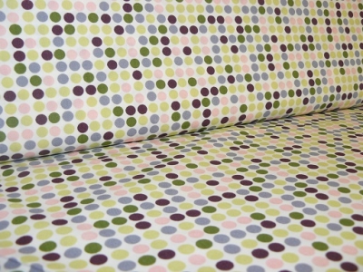 Baumwolle "Florencia" Dots pastell
